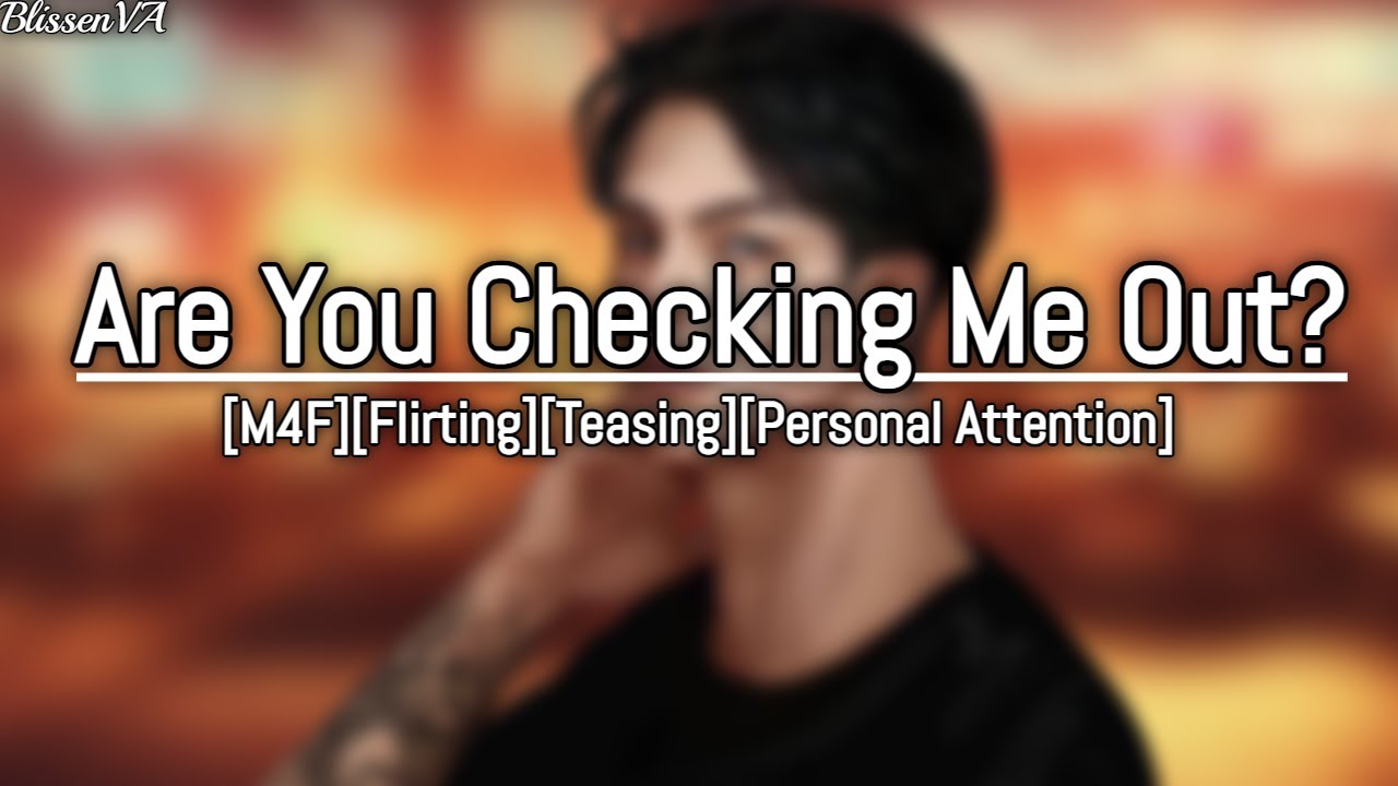 Server Catches You Staring At Him [M4F][Flirting][Personal Attention]