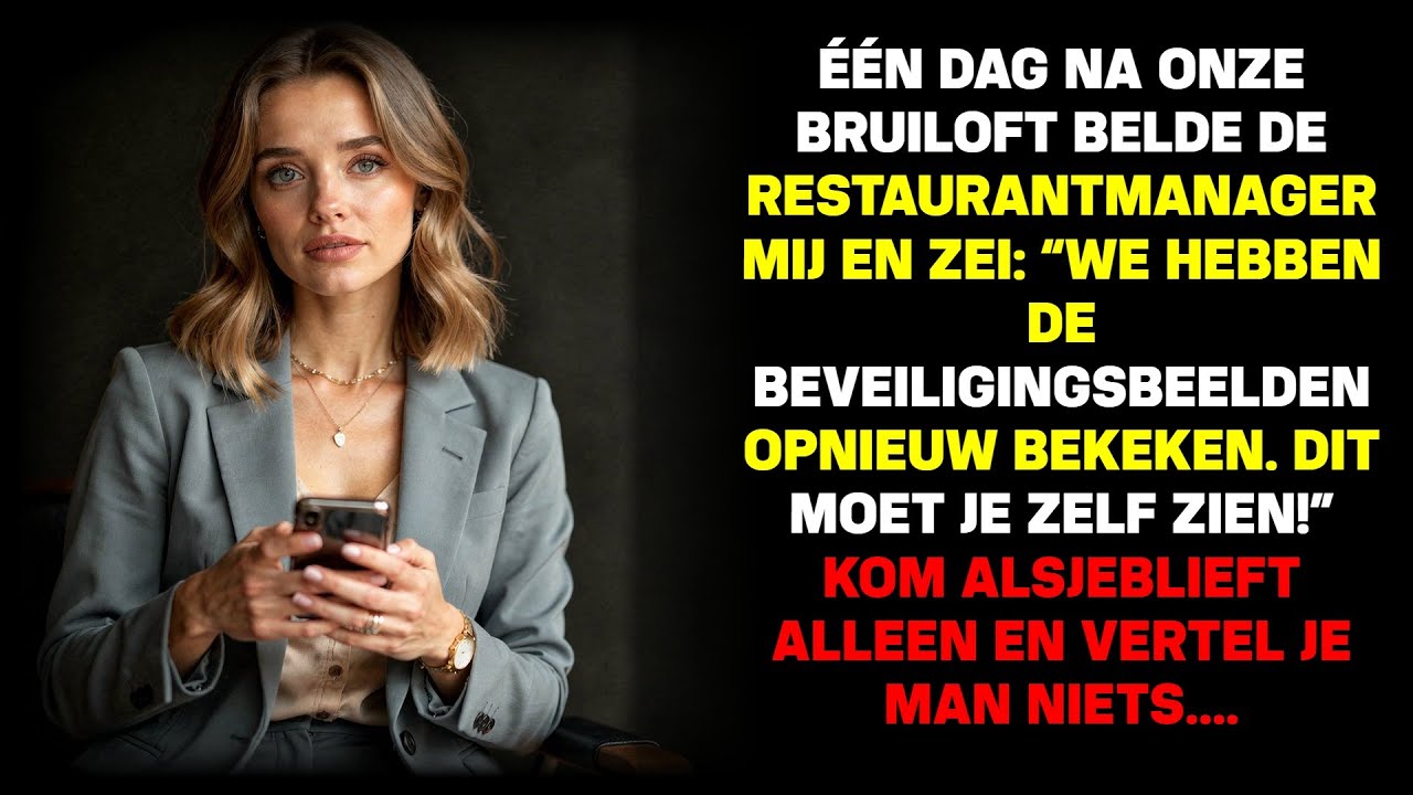 De ochtend na mijn bruiloft werd ik wakker met het gevoel dat mijn leven eindelijk stabiel was. Logan sliep naast me, zijn arm achteloos over de lakens, zijn ademhaling kalm alsof hij niets te...