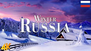 Winter Russia 4K Ultra HD • Stunning Footage USA, Scenic Relaxation Film with Calming Music