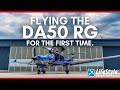 Flying the da50 rg for the first time  diamond aircraft austria
