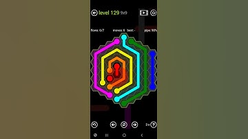 How To Solve Flow Free Hexes Sampler Level 129 9x9 Board Hard Walk Through Solution Walkthrough