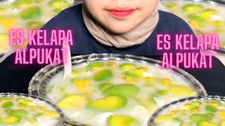 MUKBANG ES KELAPA ALPUKAT