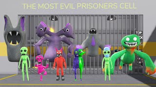 Pink Monster Life Challenge 7 All Monsters BARRY'S PRISON RUN Obby New Update Roblox - All Bosses