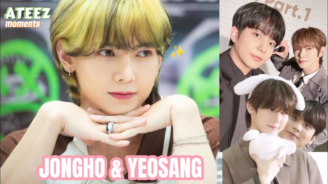 JONGHO JONGSANG ATEEZ MOMENTS THE 🤍🤎