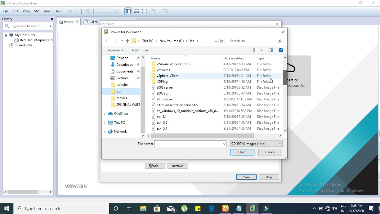 how to install windows 2008 r2 in vmware workstation - YouTube