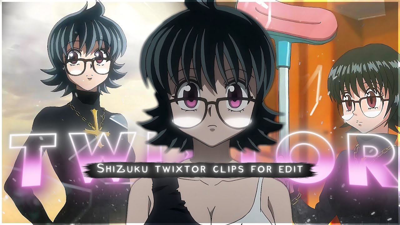 Shizuku Twixtor 4K | Hunter x Hunter Clips | Twixtor Pack