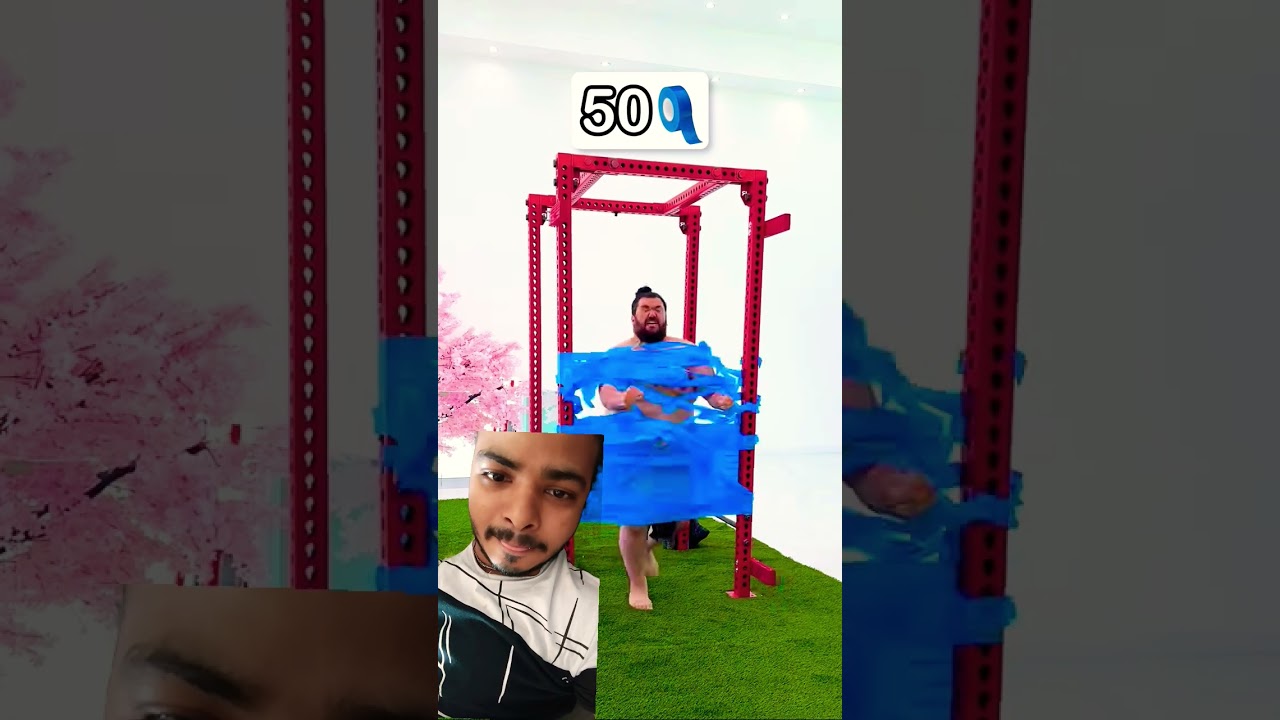 Tape vs Sumo Wrestler 