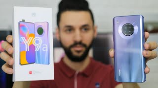 فتح صندوق هواوي Huawei Y9a اجمل تصميم !!