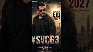 Salman Khan new movie #SVC63 #eid2027 #salmankhan