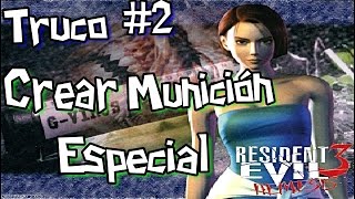 Truco #2 Resident Evil 3 Nemesis - Crear Munición Especial