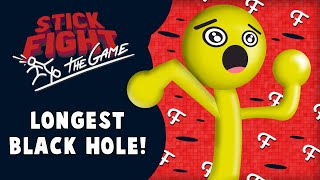 Surviving A Black Hole For 24 Hours! (Stick Fight)