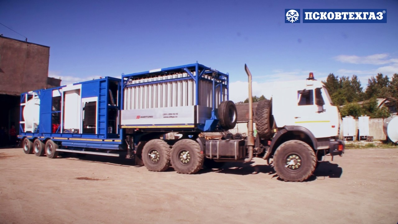 АЗОТНАЯ УСТАНОВКА ПСКОВТЕХГАЗ® - YouTube