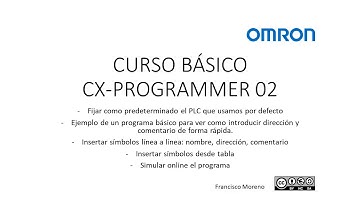 Curso básico cx programmer #02
