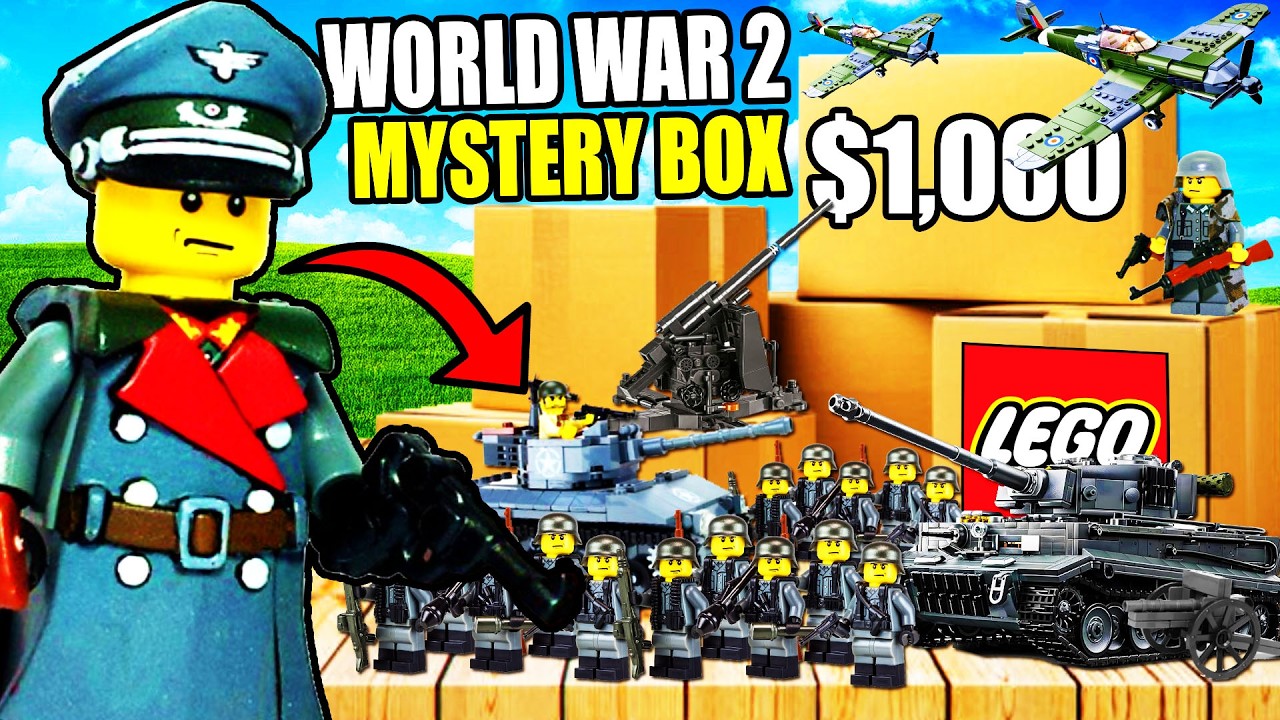 Unboxing a $1,000 LEGO WW2 Mystery Box...