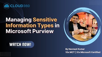 SC-400: Create and Manage Sensitive Information Types in Microsoft Purview