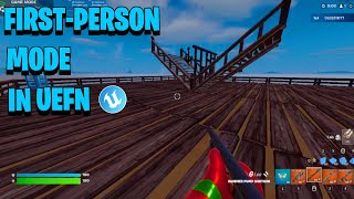 How to make firstperson mode in UEFN  #fortnite #uefn #trending