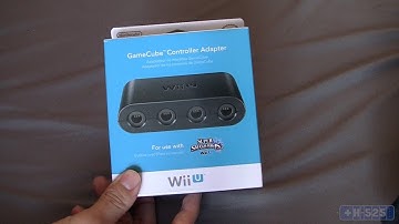 Official Gamecube Adapter for Wii-U Unboxing
