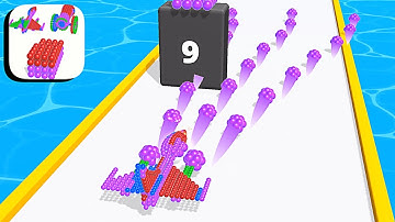 Magnet Balls Run ​- All Levels Gameplay Android,ios (Levels 1-4)