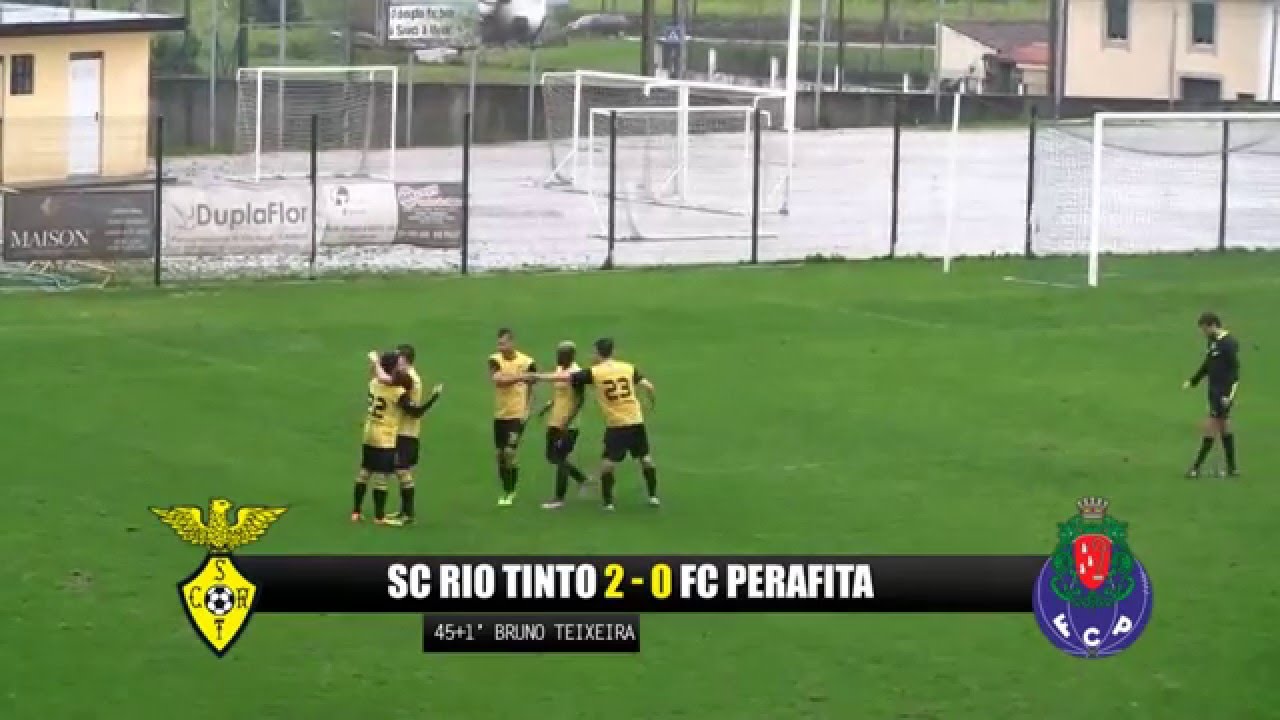 SC Rio Tinto - FC Perafita - Elite 2015-16 - YouTube
