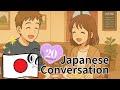20 Minutes of Japanese N3(A1) Conversations | Beginners to Intermediate Learners SUB🇯🇵