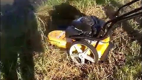 Cub Cadet 22 inch string trimmer -  cutting