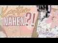 💌Tolle Karten aus STOFFRESTEN nähen // Für Nähanfänger und Profis //@BrotherSewingCraftEurope