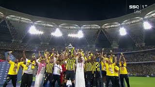 تتويج #الاتحاد بلقب دوري روشن 🟡🏆