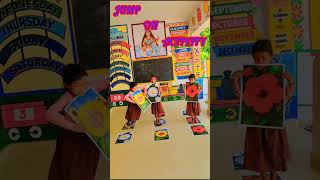🎯JUMP ON ACTIVITY🎯🌺🌻🌼#viral #education #kidseducation #kidslearning #kidsvideo #trending #motivation