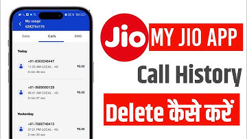 😥 My jio se call history kaise delete kare | my jio app se call history kaise delete kare |