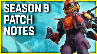 Apex Legends Season 9 Update Patch Notes - Many Balance Changes Coming!