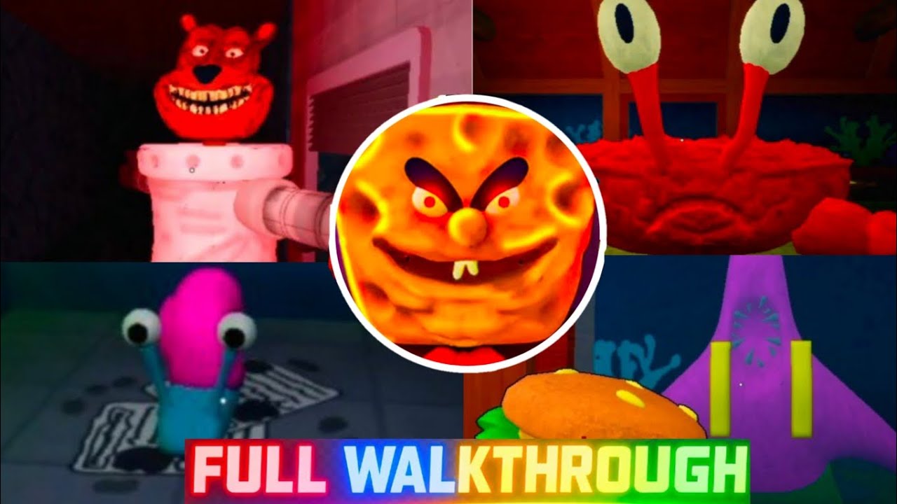 Roblox- The Real Ingredients| Full walkthrough + All 4 endings | No commentary