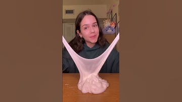 Mixing the inside of a stress ball into slime!!#short #shorts #katiee.weiss