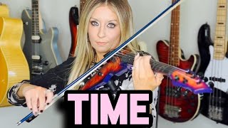 Time - Pink Floyd - David Gilmour Guitar Solo  - Violin Cover by Nina D