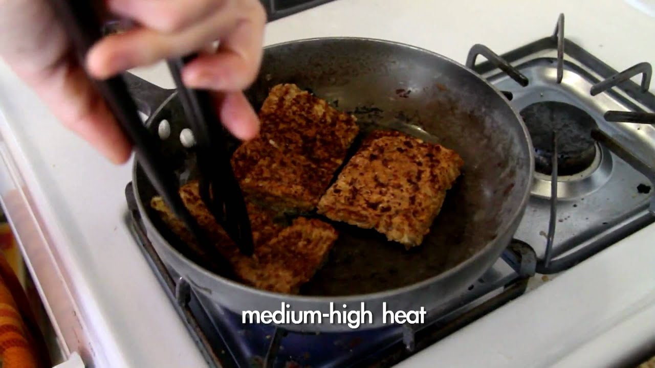 Blackened Tempeh Burgers YouTube