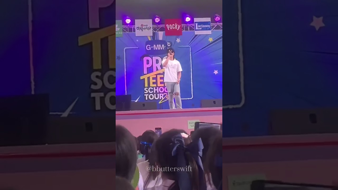 Um pouquinho do evento do Ohm de hoje. OHMPAWAT SCHOOL TOUR NWK #GMMTVSchoolTour2025xNWK #ohmpawat 