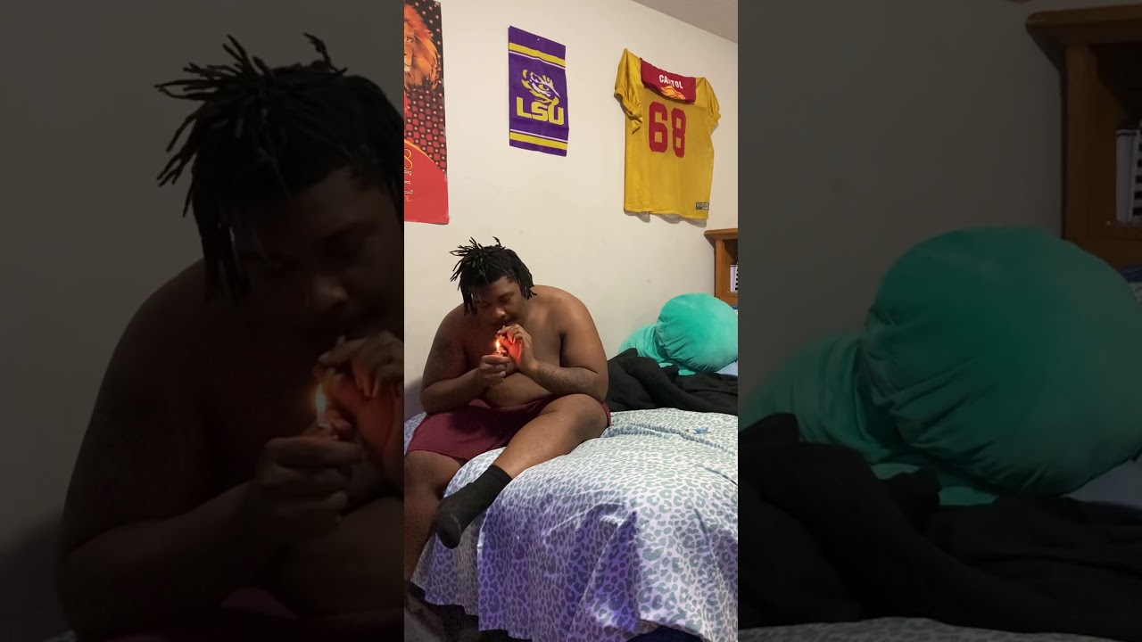 Prank on my boyfriend firework in the blunt