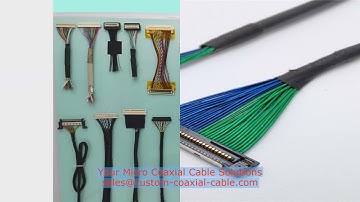 Professional build-to-print micro coaxial cable for lidar modules ppap/apqp Best Chinese Makers UAV