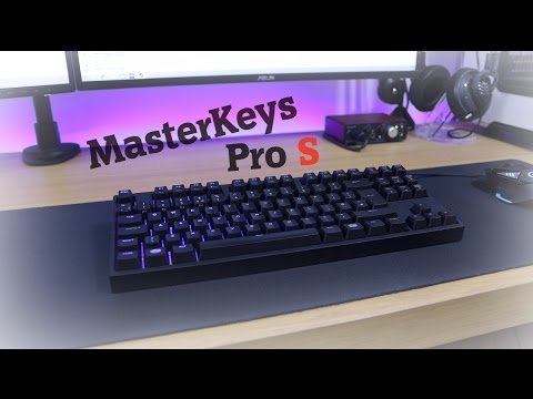 Cooler Master Masterkeys PRO S RGB Keyboard Review, Best Small Keyboard?