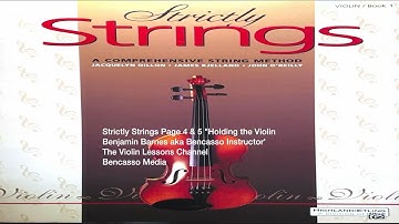 🎻 Beginner Violin Lesson 2: Page 4-5 "Holding the Violin