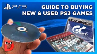 NEW PS3 games unwrapped I GUIDE to buying USED & NEW PS3 Games & how to treat them correctly