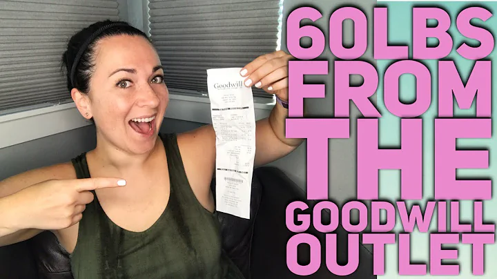 60LB GOODWILL BINS/OUTLET HAUL TO RESELL ON EBAY & POSHMARK FOR PROFIT!