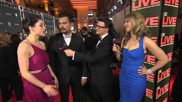 Adam Beach and Leah Gibson on the Canadian Screen ...