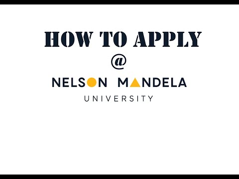 HOW TO APPLY AT (UNIVERSITY  OF NELSON MANDELA)UNM