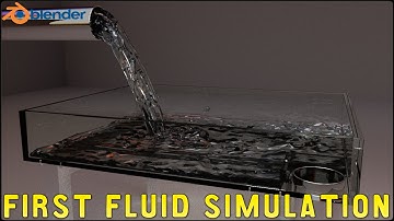 Blender 2.76 - First Fluid Simulation Preview #b3d