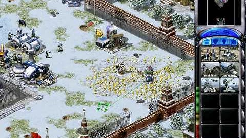 Red Alert 2 Allied Walkthrough - Mission 12: Chrono Storm (Part 1/3)