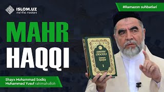 Mahr haqqi