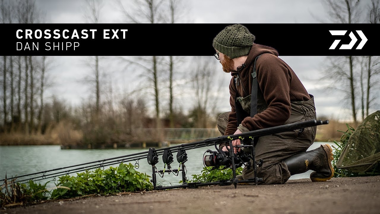 Daiwa Crosscast EXT Carp Rods - Dan Shipp