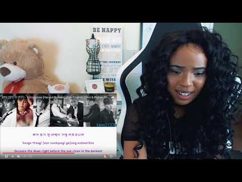 BTS 방탄소년단 Tommorrow REACTION
