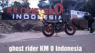 Ghost rider KM 0 Indonesia