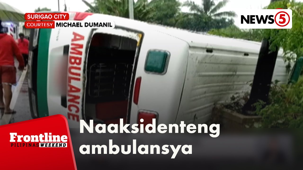 5 katao, sugatan sa tumagilid na ambulansya | Frontlines Express